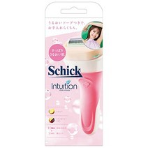 세련된 Schick 인투이션 깔끔한 촉촉한 피부 홀더 シック Schick イントゥイション さっぱりうるおい肌 ホルダー(刃付き+替刃1コ)