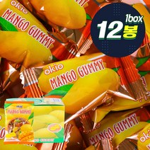 무팡3)1IJP_미성패밀리 오키오망고구미 80g 12입x3, 1IJP_미성패밀리 오키오망고구미 80g 12입