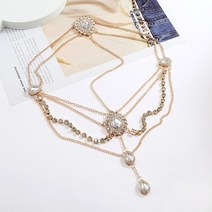 헤어핀보헤미아 크리스탈 펜던트 머리띠 헤어 쥬얼리 여성용 Boho 빈티지 체인 웨딩 브라 헤드 액세서리