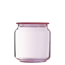 [아코록 솔리드 밀폐용기 500ml 핑크(J5875G) 1Pcs]/루미낙/유리잔/유리볼/칵테일/음료수/식기/