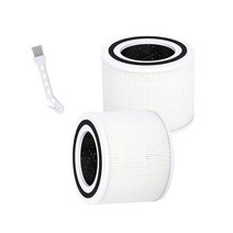 Core 300 True HEPA 교체 필터 LEVOIT Core 300 및 Core 300S용 3-in-1 H13 등급 트루 헤파 필터 교체품 부품 번호 코어 300-RF와