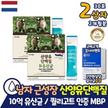 남자 산양유 단백질 10억 유산균 MBP 프로틴 보충제 2개월분 스틱 파우더 분말 가루 네덜란드 퀄리고트 인증 쉐이크 동물성 근성장 어르신 운동 전후 어른분유 식사대용 유산균먹이