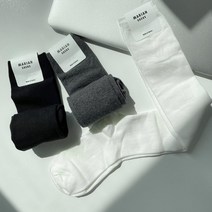 퍼니걸스 6158 여성용 무지 오버 니삭스 양말 패션 양말 여성의류