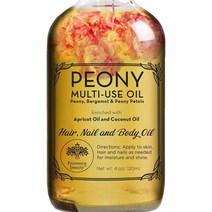 피오니 멀티-유즈 오일 페이스 바디 앤 헤어 120ml 1 팩 Peony Multi-Use Oil for Face Body and Hair