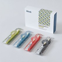 클리큐 날씬 칫솔 초극세모 부드러운모 작은칫솔 은나노 항균 국산, 기프트에디션
