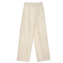 여성밴딩슬랙스 여자슬랙스바지 봄와이드팬츠 와이드밴딩팬츠 여자정장바지