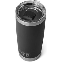 YETI 램블러 텀블러 20온스 스테인리스 스틸 진공 단열 MagSlider 뚜껑 포함, camp green