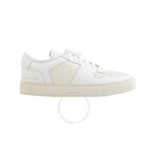 Common Projects 커먼 프로젝트 남성용 화이트 가죽 디케이즈 로우탑 스니커즈 브