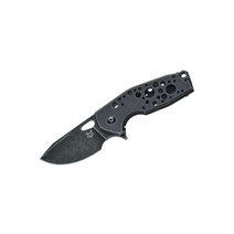 Boker Vox Suru Folding Knife, Black, M390, Aluminium + Black