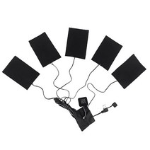 USB 충전 경량 접이식 난방 워머 패드 3 기어 in 1 시트 천 자켓 신발 양말, [02] StyleB
