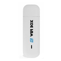 유심 와이파이 라우터 공유기 포켓 4G 와이파이 라우터 100Mbp LTE USB 모뎀 스틱 SIM 데이터 카드 무선, 01 White