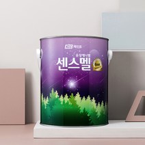 미소페인트]센스멜골드 약4리터 목재/철재 유성 에나멜 페인트, 유광-진초록(4리터)