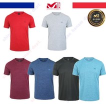 밀레MILLET 밀레 MILLET 남성 메가쿨2 아이스 라운드티셔츠 MVPUT406