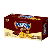 [향기좋은날] 해태제과 버터링 딥초코 103g 초코 과자 무배, 4개