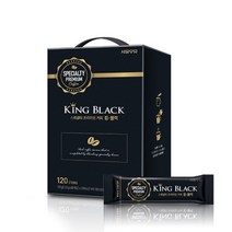 서울우유 킹 블랙 원두커피믹스, 1g, 120개