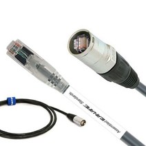 [에이치플러스몰] CAT.6 FTP to 이더콘 오디오용 최랜케이블 검정, 상세 설명 참조