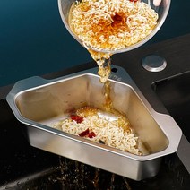 싱크대 씽크대 음식물 수동 탈수기 음식물쓰레기 탈수 거름망 물 빠짐 빼기 물기제거 짤순이