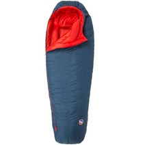 빅아그네스 Big Agnes 앤빌 혼 침낭: 0F 다운, BAG00EW Blue/Red, Long/Left Zip