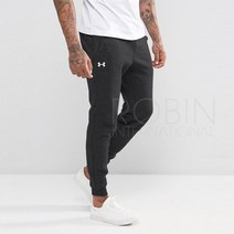 [언더아머] 허슬 기모 안감 조거 스타일 긴팬츠
