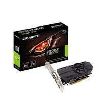 Gigabyte 지포스 GTX 1050 Ti 4GB Windforce 그래픽 카드 GVN105TWF2OC4GD, 부스트 시계 1506 mhz 로우 프_2GB