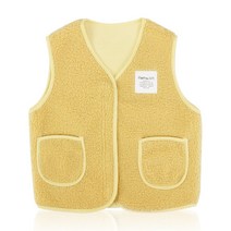 스콕스 뽀글이 후리스 주니어 아동 지퍼 포켓 조끼 베스트 JV-3801