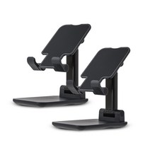 일상공감 탁상형 거치대, 2개, 블랙