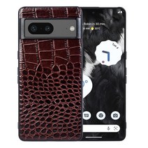 레트로케이스 Google Pixel 7 7Pro 6A 5 용 리얼 프리미엄 정품 가죽 휴대폰 케이스 하우징 뒷면 커버, 07 For Google Pixel 5, 01 Coffe