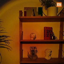 샤오미 YEELIGHT 이라이트 무드등 간접조명 거실 인테리어 무지개 일몰 나혼산 LED조명, 오렌지레드