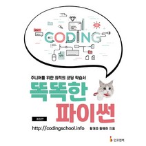 똑똑한 파이썬:주니어를 위한 최적의 코딩 학습서, 인포앤북
