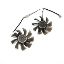 2개/몫 P106 GA82S2H galaxy GTX1060 쿨러 팬 KFA2 GeForce GTX OC 그래픽 카드 교체 용, 한개옵션0
