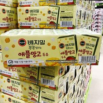 트레이더스 베지밀 꼭꼭 씹히는 애플망고 두유 190ml X 24개입, 단품, 단품