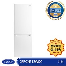 캐리어 클라윈드 일반형냉장고 방문설치, 화이트, CRF-CN312WDC