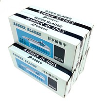바버스토어 (20개입x5개)도루코 면도날 이용도 BB20 이발소 바버샵, 1팩, 20개입