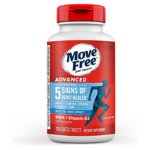 무비프리 어드밴스 글루코사민 콘드로이틴 MSM 비타민 D3 120캡슐 Move Free Advanced Glucosamine Chondroitin Vitamin Tablets 40, 상세내용참조, 없음