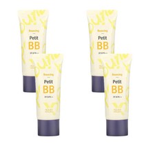 Holika Holika (홀리카 홀리카) Holika Holika 바운싱 쁘띠 비비 SPF30 PA++ 30ml(1.01fl oz), 4개
