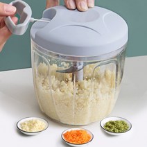 간편 마늘다지기 이유식 야채 채소 고기 수동 다지기, 02.간편 야채다지기(대)1000ml
