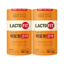 종근당건강 락토핏 생유산균 코어, 120g, 2개