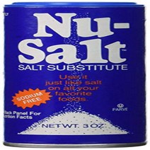 NU-SALT Substitute Sodium-free 3 Oz (3 Pack), 1
