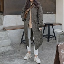 떳다그녀 티안즈 퀄팅 롱 패딩