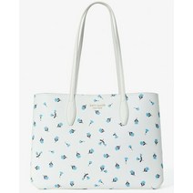 케이트스페이드 All Day Dainty Bloom 라지 토트백 플로럴 화이트 PXR00389