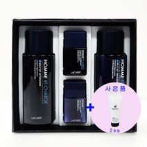 [라끄베르] 옴므 리:차지 2종 기획세트(남성 스킨 로션)/ 사은품증정(선크림)