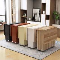 확장형 접이식 세라믹 식탁 2인용 4인용 아일랜드 트랜스포머 올인원 폴딩 조립식 인조대리석 상판 테이블, 화이트 140