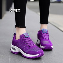 SHENGBO아웃도어 트레킹화 여성 트레킹화 트레킹화 쿠션 키높이 등산화