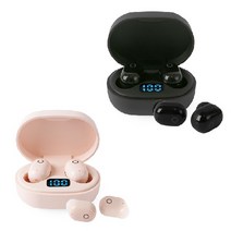 액센 SK120 조약돌 잔량표시 블루투스이어폰 5.0, 블랙