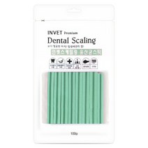 와와펫 인벳 프리미엄 덴탈스케일링 유산균 스틱 100gx10개 강아지 치석제거 개껌, 유산균스틱