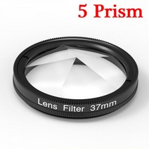 KnightX-클립 프리즘 37mm 52mm 55mm 58mm 전문 카메라 매크로 렌즈 CPL 스타 가변 ND 필터 모든 스마트폰 휴대폰, 5 Prism_40.5mm, 14 5 Prism_02 40.5mm