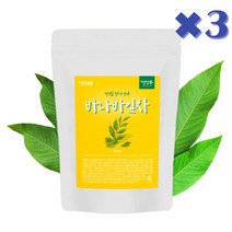 바나나잎 100% 추출 분말 침출 차 티백, 3팩