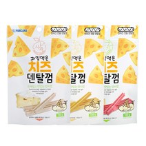 포켄스 과일먹은 치즈덴탈껌 100g, 사과, 5개입