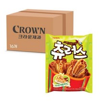 크라운 츄러스 시나몬 애플파이맛 84g[16개], 2개
