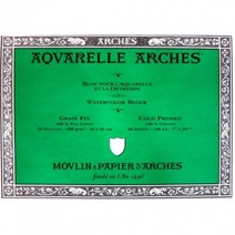 캔숀.아르쉬 패드 (4면제본) 300g 중목 46*61cm, 없음